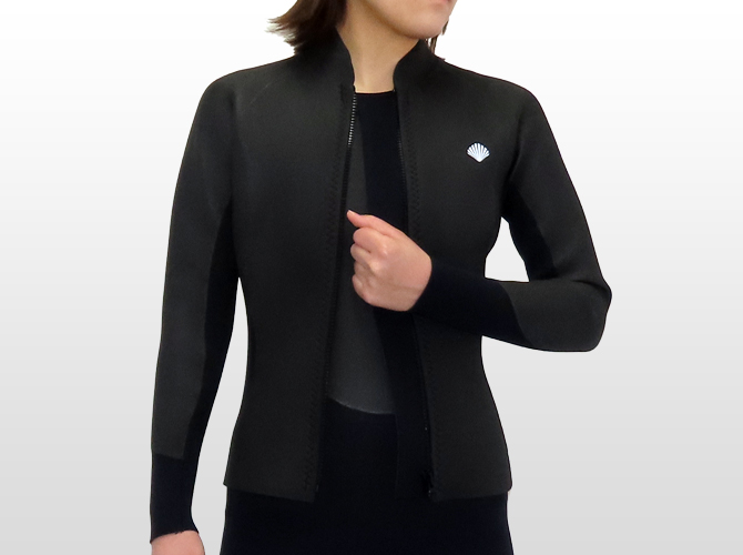 L/Sジャケット オールブラック