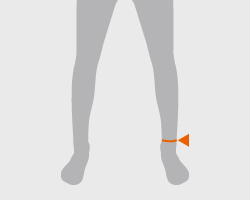 21: 足首囲(あしくびまわり)