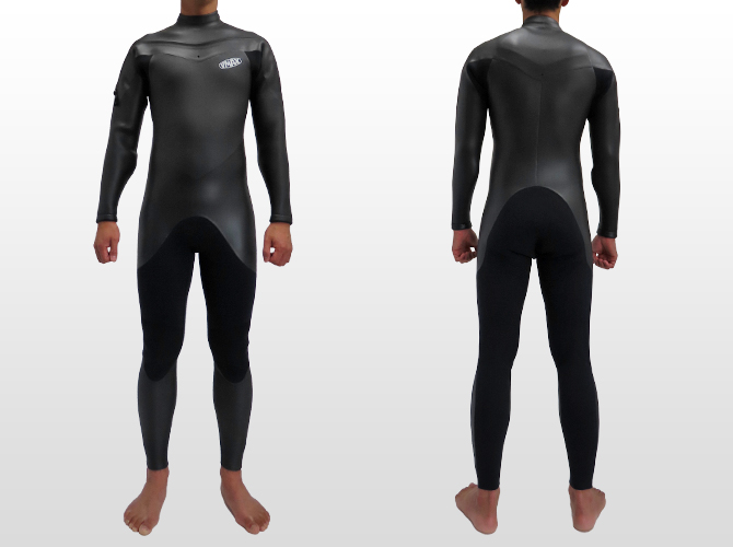 オールブラックWAVY-black