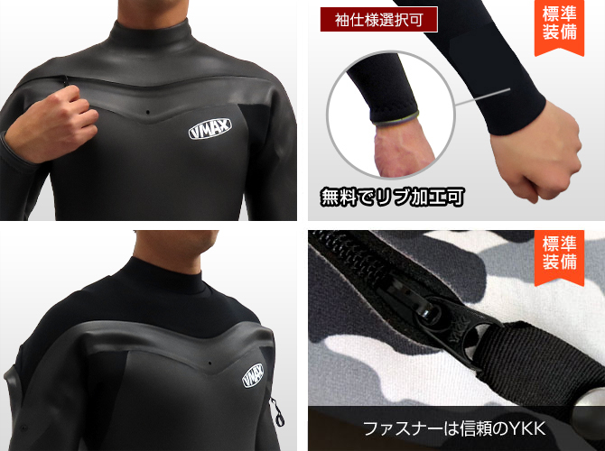 オールブラックWAVY-black